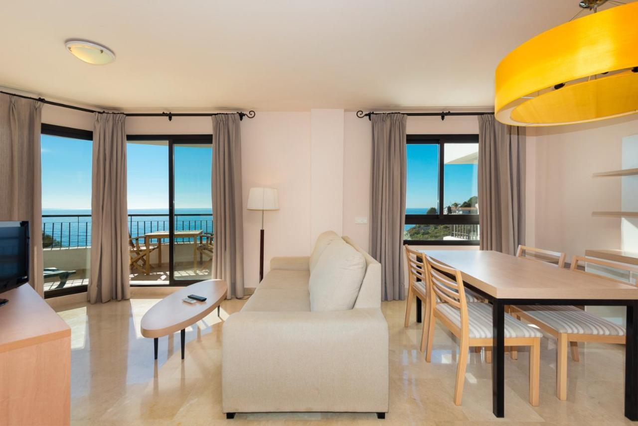 Precioso Apartamento 1 Dormitorio Con Vistas Mar Frontal Torrox Exterior foto